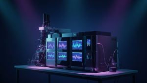 HPLC and mass spectrometry analytical instruments