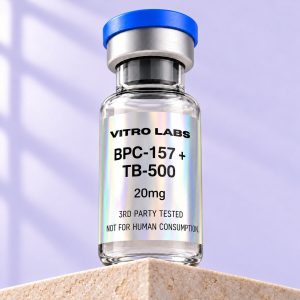 BPC-157 + TB-500 20mg research compound vial